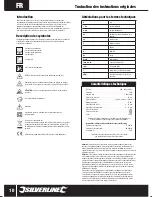 Preview for 10 page of Silverline 657946 Manual