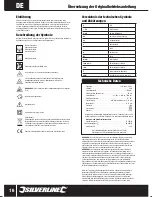 Preview for 16 page of Silverline 657946 Manual