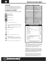 Preview for 22 page of Silverline 657946 Manual