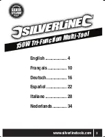 Предварительный просмотр 3 страницы Silverline 660471 Instructions Manual