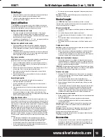 Предварительный просмотр 13 страницы Silverline 660471 Instructions Manual