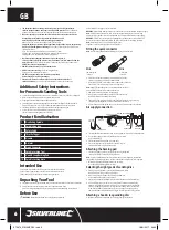 Preview for 6 page of Silverline 672976 Original Instructions Manual