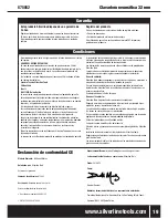 Preview for 20 page of Silverline 675062 User Manual