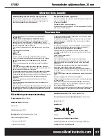 Предварительный просмотр 28 страницы Silverline 675062 User Manual