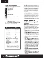 Preview for 8 page of Silverline 678973 Manual