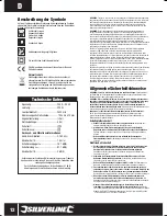 Preview for 12 page of Silverline 678973 Manual