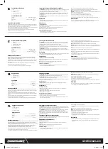 Preview for 2 page of Silverline 732370 Quick Start Manual