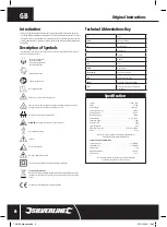 Предварительный просмотр 6 страницы Silverline 758130 Manual