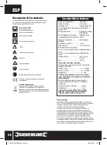 Предварительный просмотр 28 страницы Silverline 783124 Manual