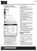 Preview for 12 page of Silverline 784335 Manual