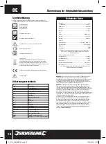 Preview for 12 page of Silverline 791721 Manual