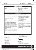 Preview for 23 page of Silverline 791721 Manual