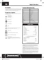 Preview for 6 page of Silverline 806145 Original Instructions Manual