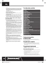 Предварительный просмотр 44 страницы Silverline 806145 Original Instructions Manual