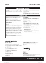 Предварительный просмотр 47 страницы Silverline 806145 Original Instructions Manual