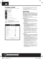 Preview for 4 page of Silverline 806719 Manual