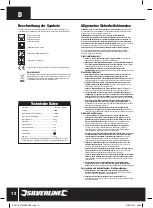 Preview for 12 page of Silverline 806719 Manual