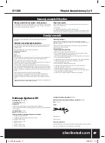 Предварительный просмотр 47 страницы Silverline 811388 Manual