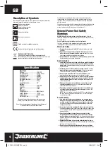 Preview for 4 page of Silverline 827819 Manual