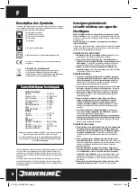 Preview for 8 page of Silverline 827819 Manual