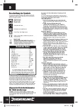 Preview for 12 page of Silverline 835476 Manual