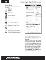 Preview for 12 page of Silverline 837800 Manual