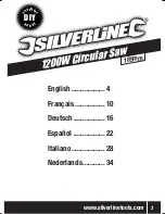 Предварительный просмотр 3 страницы Silverline 845135 Original Instructions Manual