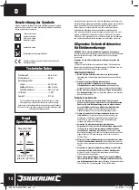 Preview for 12 page of Silverline 868245 Manual