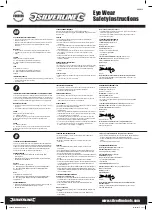 Preview for 1 page of Silverline 868628 Safety Instructions