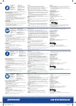 Preview for 2 page of Silverline 868708 Manual