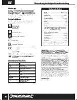 Предварительный просмотр 16 страницы Silverline 870944 User Manual