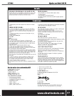 Предварительный просмотр 27 страницы Silverline 870944 User Manual