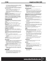 Preview for 31 page of Silverline 870944 User Manual