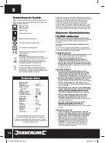 Preview for 12 page of Silverline 875978 Manual