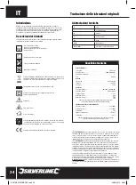 Preview for 34 page of Silverline 900798 Original Instructions Manual