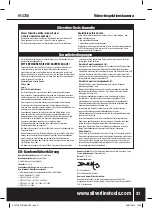 Предварительный просмотр 23 страницы Silverline 913738 Instructions Manual