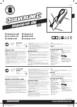 Silverline 917270 Manual предпросмотр