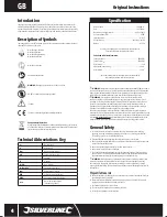 Preview for 4 page of Silverline 942944 User Manual