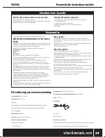 Preview for 39 page of Silverline 942944 User Manual