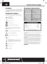 Preview for 16 page of Silverline 947560 Manual