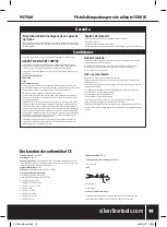 Preview for 19 page of Silverline 947560 Manual