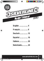 Preview for 4 page of Silverline 951155 Manual