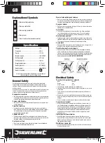 Preview for 5 page of Silverline 951155 Manual