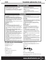 Preview for 39 page of Silverline 955431 Manual