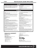 Preview for 27 page of Silverline 974451 Original Instructions Manual