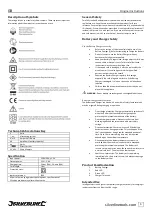 Preview for 4 page of Silverline 976889 Manual