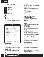 Preview for 6 page of Silverline 996985 Manual