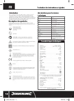 Preview for 12 page of Silverline 998003 Original Instructions Manual