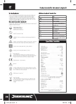 Preview for 36 page of Silverline 998003 Original Instructions Manual