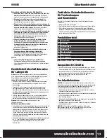 Preview for 13 page of Silverline 999666 Instruction Manual